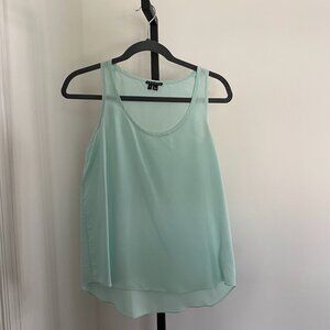Theory - Silk Tank Top - Mint